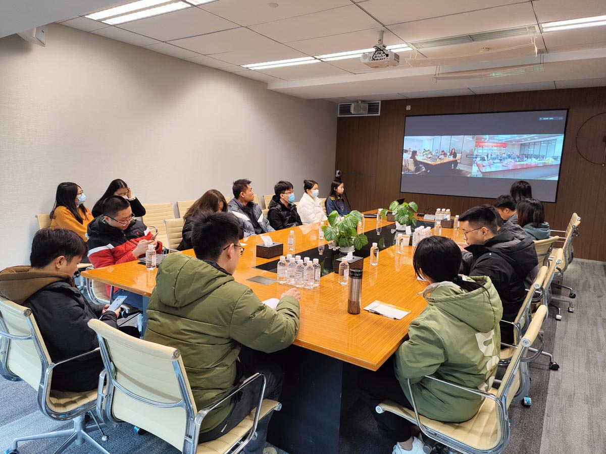 視頻會(huì)議現(xiàn)場(chǎng)（廣州分會(huì)場(chǎng)）